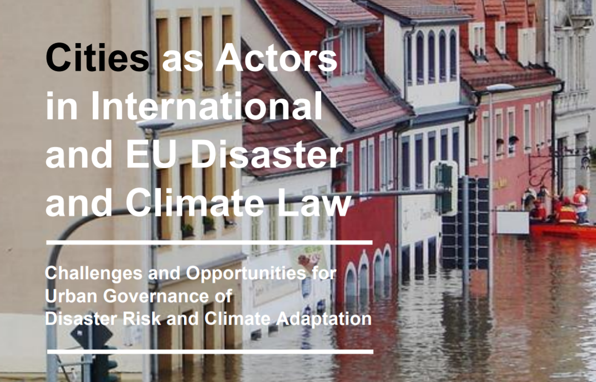 Upcoming Webinar: 'Cities as Actors in International and EU Disaster and Climate Law'